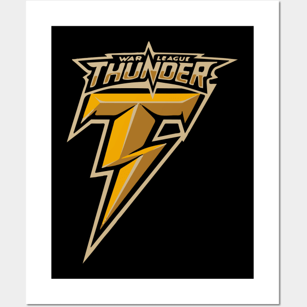 Thunder League Wall Art by korstee